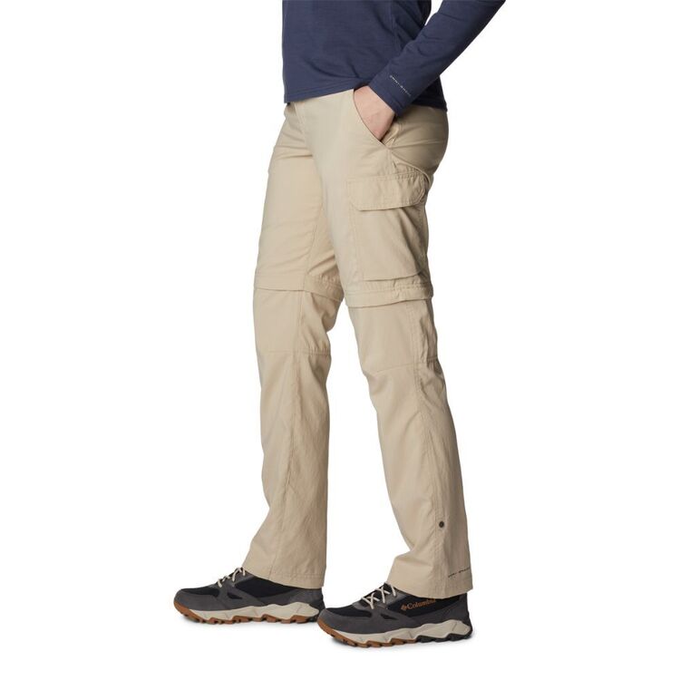 Columbia Women's Silver Ridge Utility Convertible Pants Ancient Fossil