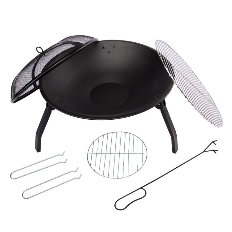 Spinifex Round Portable Firepit