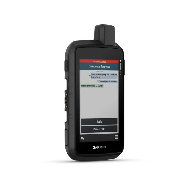 Garmin Montana 700 Rugged Handheld Touchscreen GPS Navigator with inReach Black