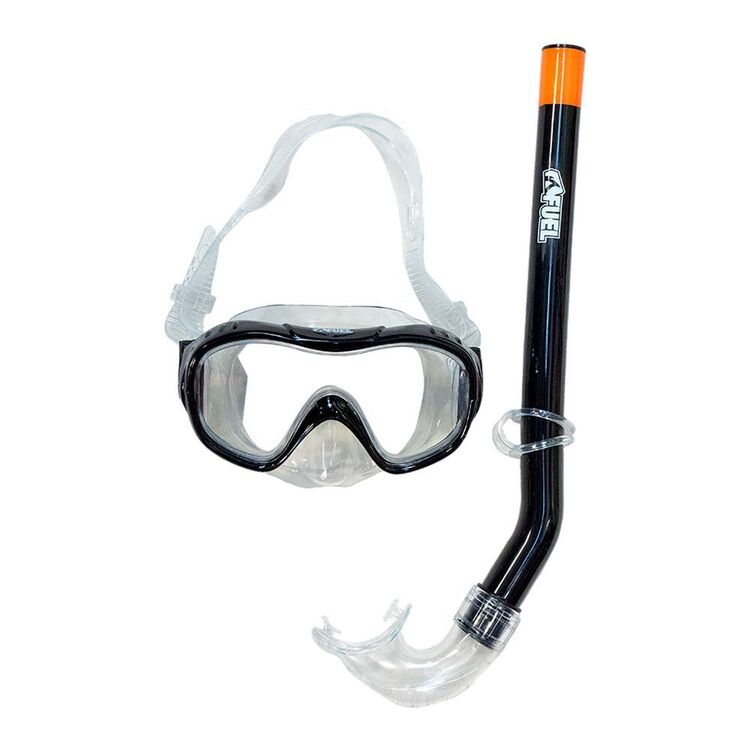 Fuel Kids Maui Snorkel Set Black