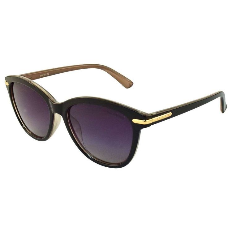 Stiletto Sophia Women's Sunglasses Crystal Brown & Smoke One Size Fits Most