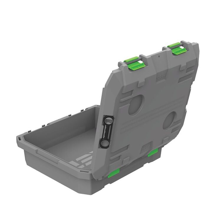 TRED 50-40 Shallow Storage Box 25L Grey 25 L