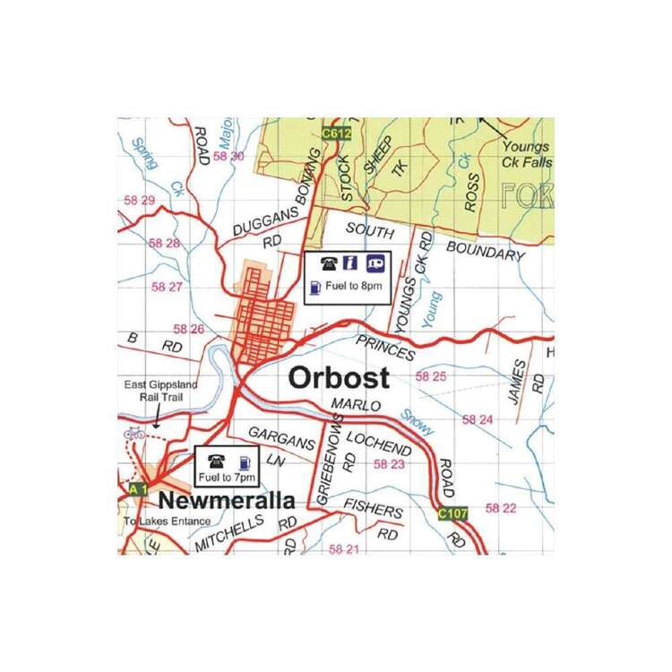 Rooftop Cann River - Orbost - Delegate Map