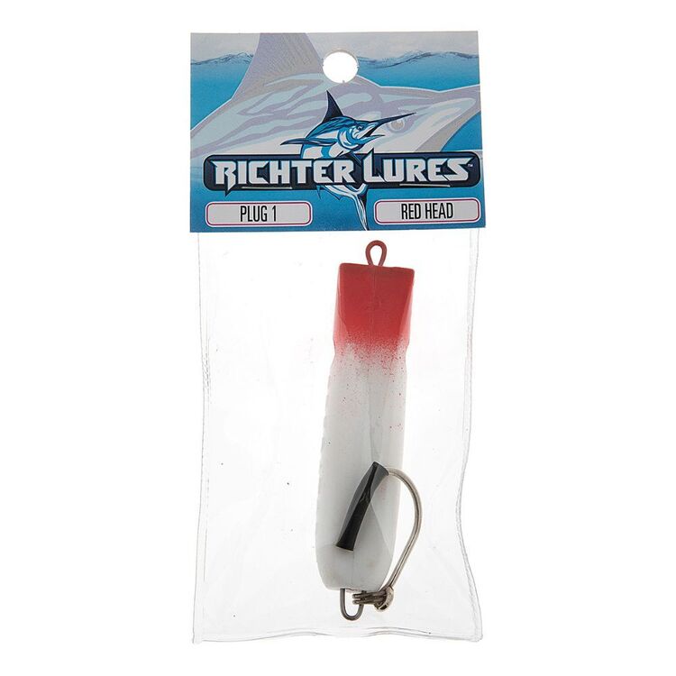 Richter Hockzhead Rigged Mono Lure Pink & White