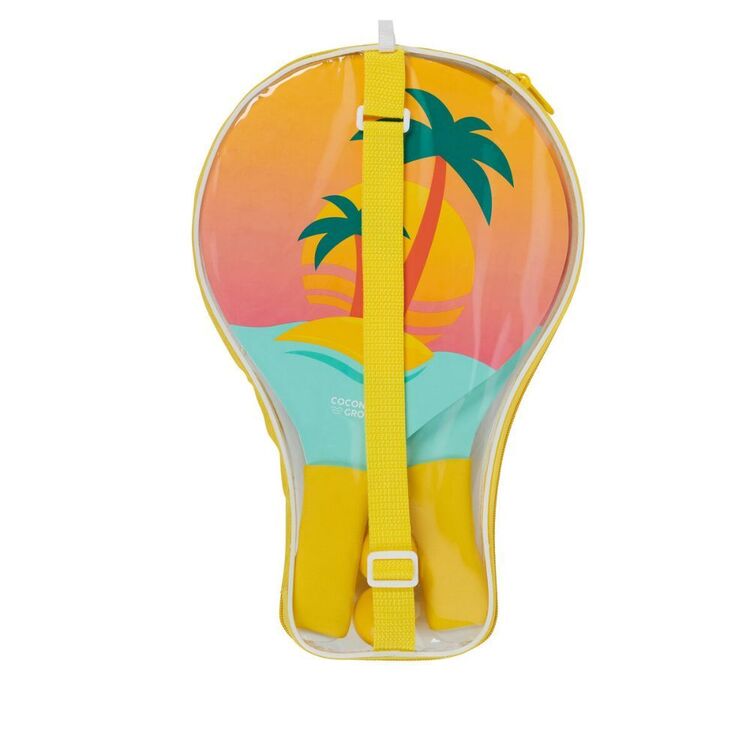 Coconut Grove Beach Paddles And Ball Set Multicoloured