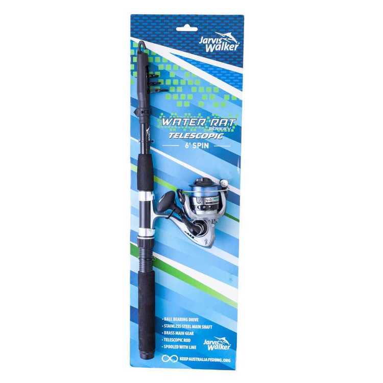 Jarvis Walker Water Rat 6' 1pc 2-5kg Telescopic Combo