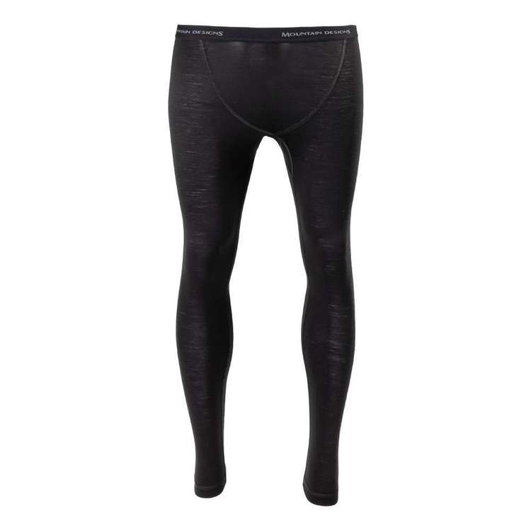 Mountain Designs Men's Merino Pant Black