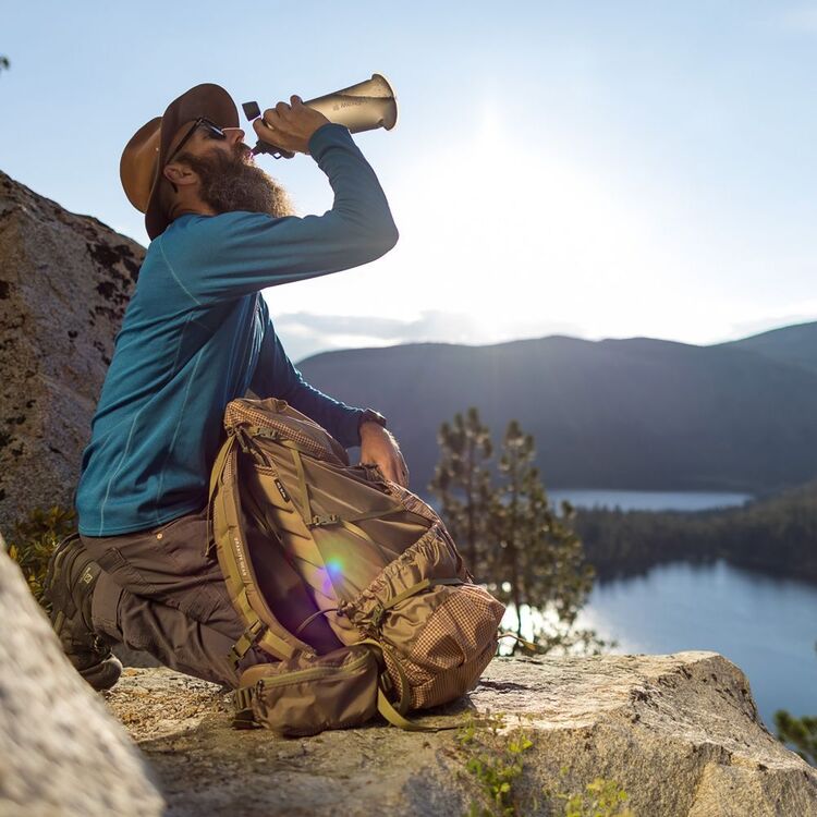 LifeStraw Peak Squeeze Bottle 1L Dark Grey 1 L
