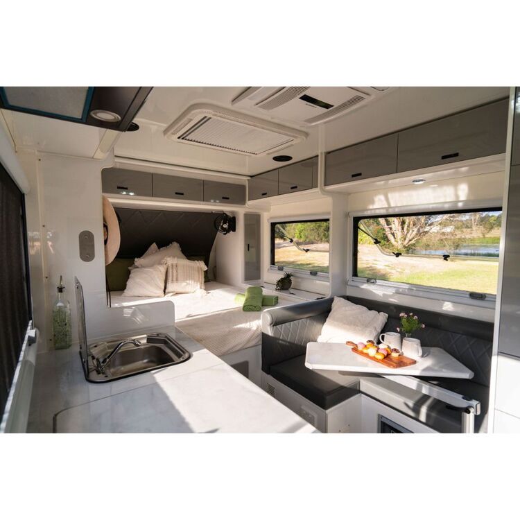 Austrack Gibb 16 Series 3 Hybrid Camper Grey