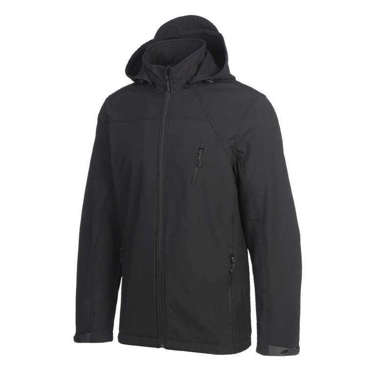 Cape Men's Zephyr Hooded Fleece Jacket Jet Black