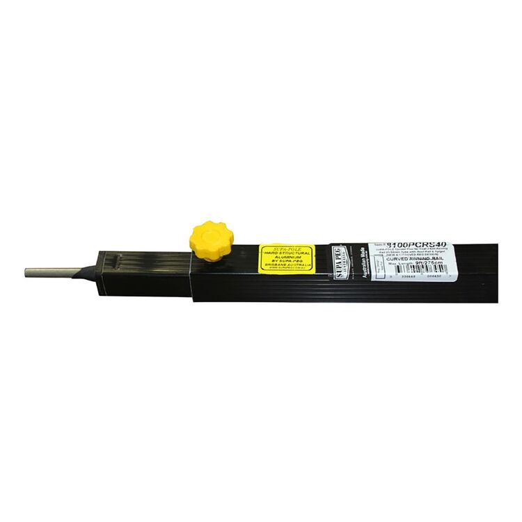 SUPA PEG 275cm Caravan Roof Rafter Black