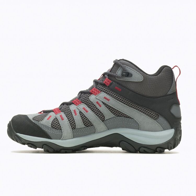 Merrell Men's Alverstone Waterproof Mid Hiking Boots Granite & Dahlia