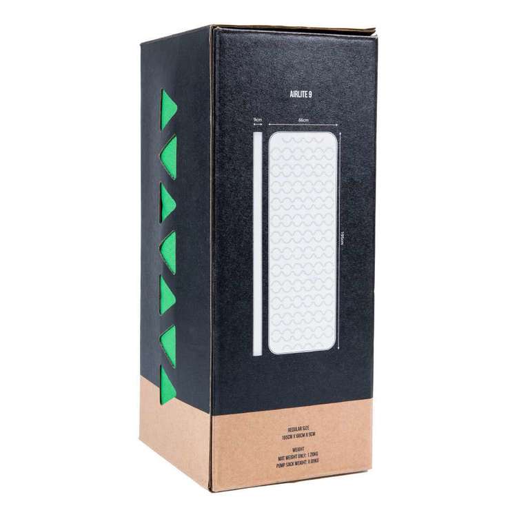 Mountain Designs Airlite 9 Mat Standard Green Treetop