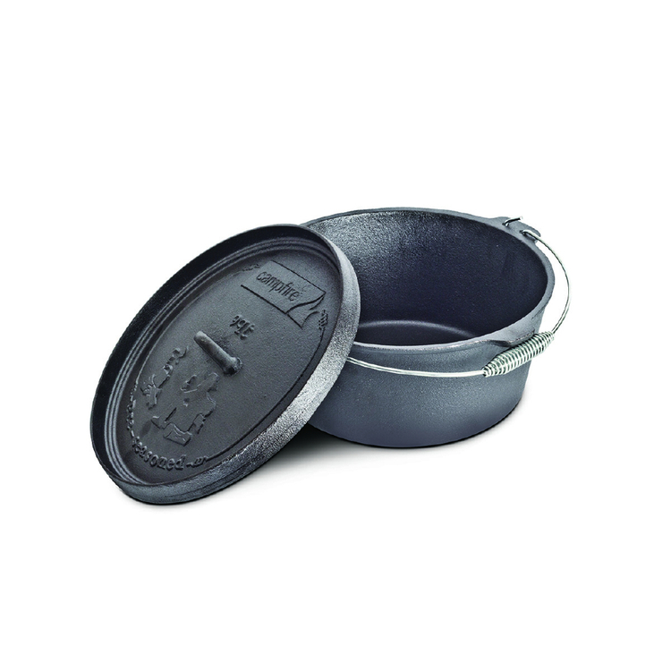 Campfire Cast Iron Camp Oven 9 Quart