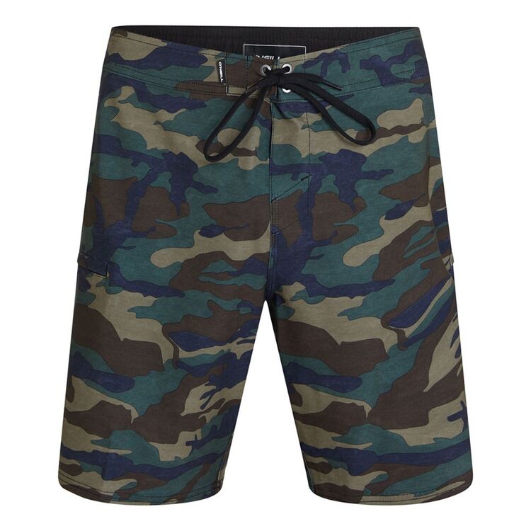 O'Neill Men's Hyperfreak Fader Shorts Camo