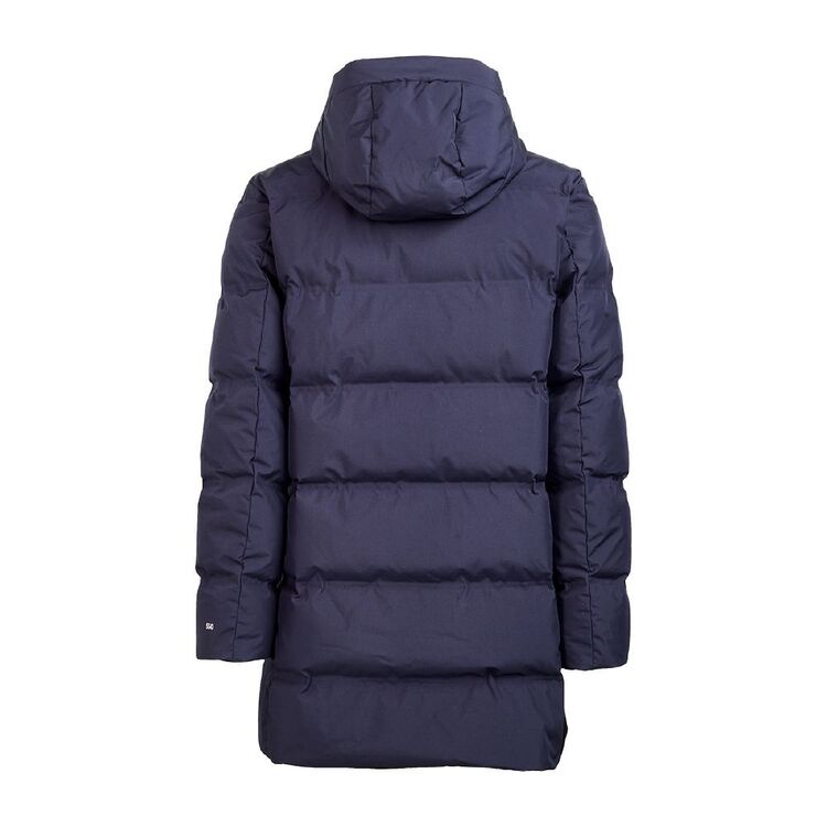 Cape Men's Long Line Puffer Jacket Midnight