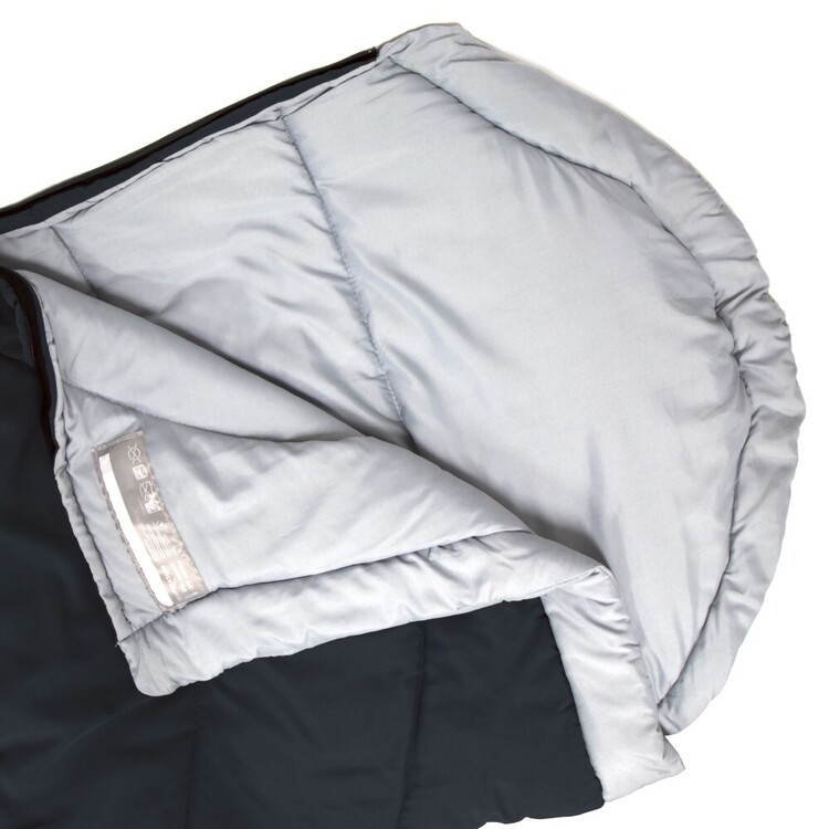 Oztrail Junior Kingsford -3° Sleeping Bag Grey Grey