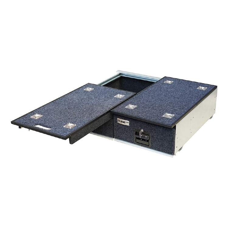 Dune 4WD 900mm Series II Sliding Top Drawer Black 900 mm