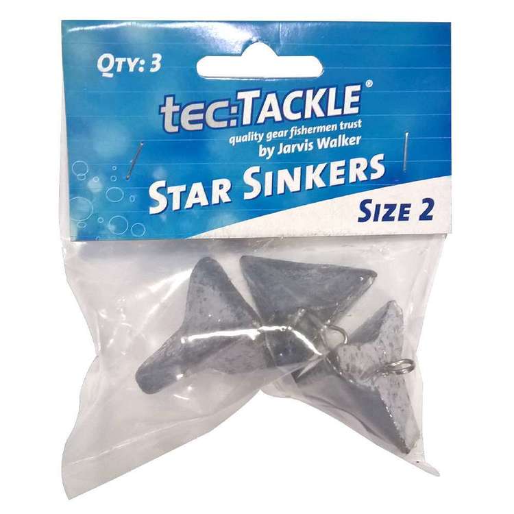 Jarvis Walker Tectackle Star Sinker Grey