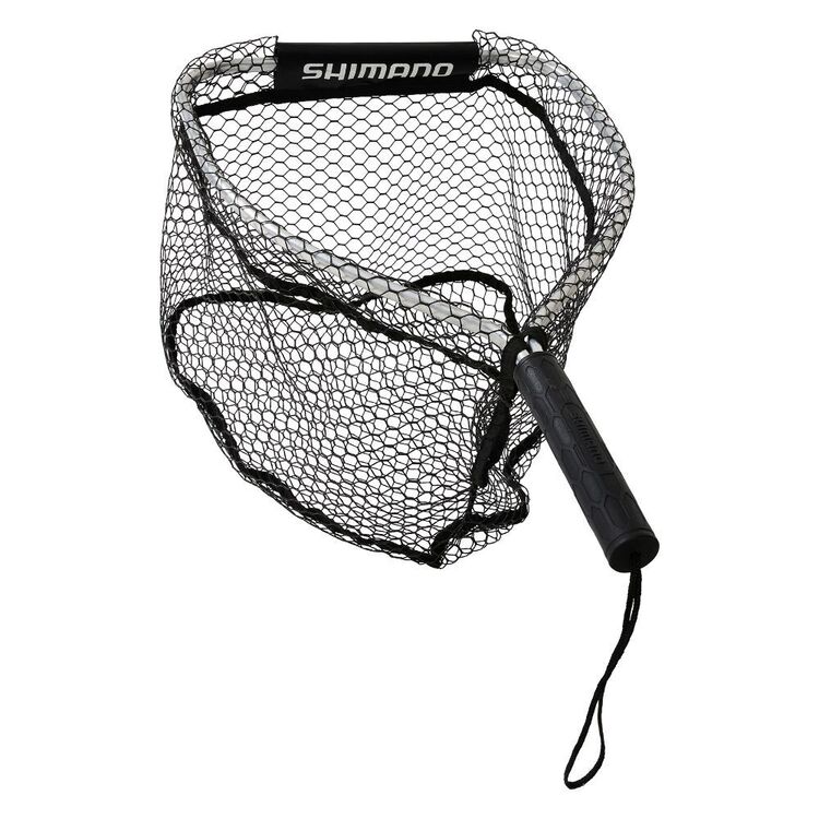 Shimano Kayak Wide Mesh Landing Net Black