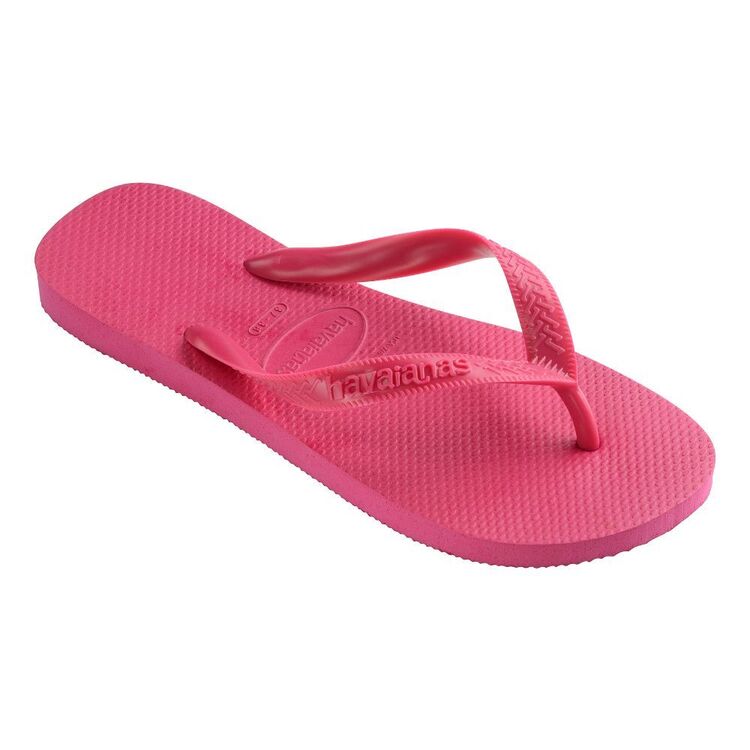 Havaianas Kid's Slim Logo Thong Pink Electric