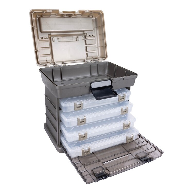 Plano Guide Series 1374 3700 Rack System Tackle Box Graphite