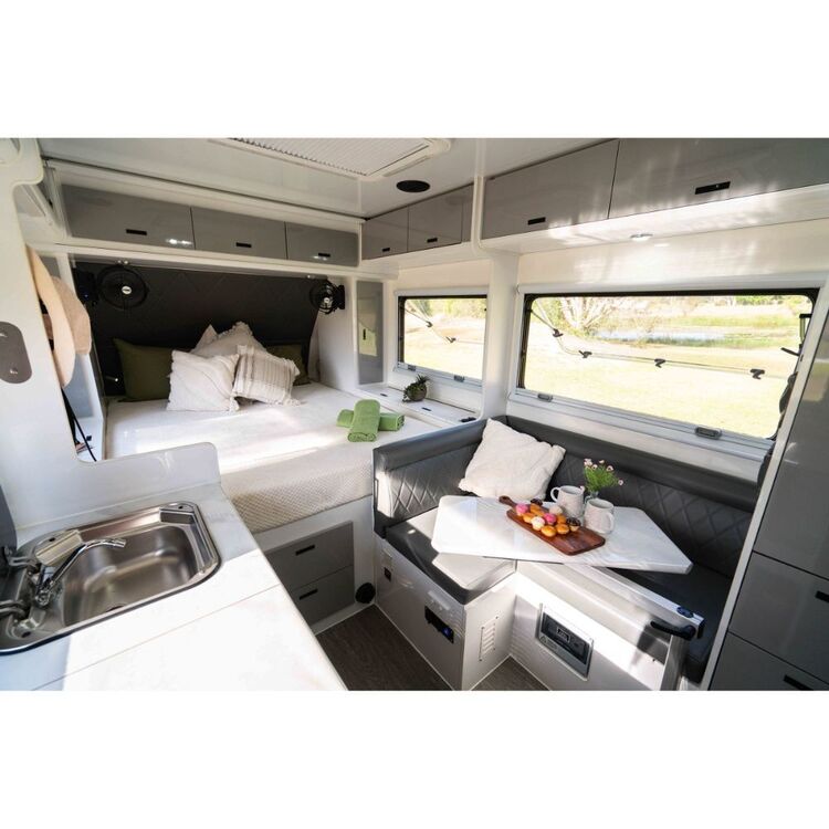 Austrack Gibb 16 Series 3 Hybrid Camper Grey