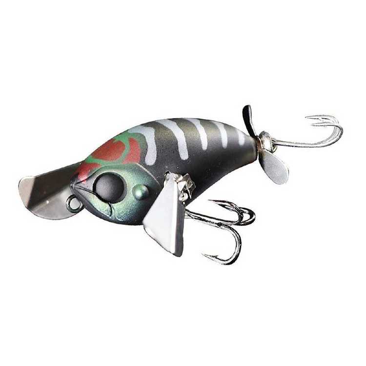 Jackall Micro Pompadour Lure Bug Bug Matt Black 42 mm