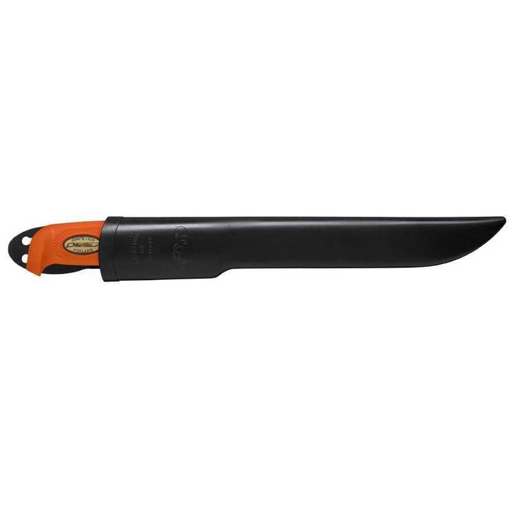 Marttiini Martef Coated 6'' Knife with Orange Sheath