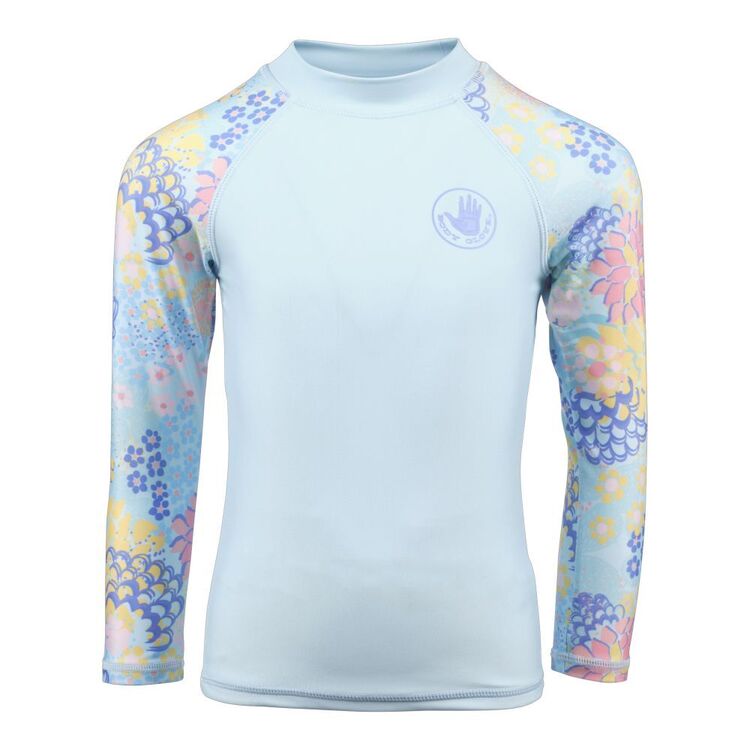 Body Glove Kids Dawn Squad Long Sleeve Rash Vest Aqua