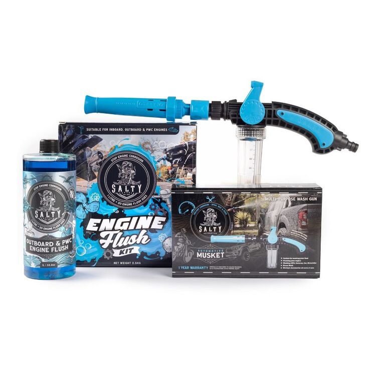 Salty Captain Engine Flush Kit n-c 1 L