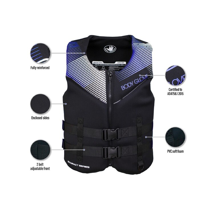 Body Glove Youth L50S Neoprene PFD Blue