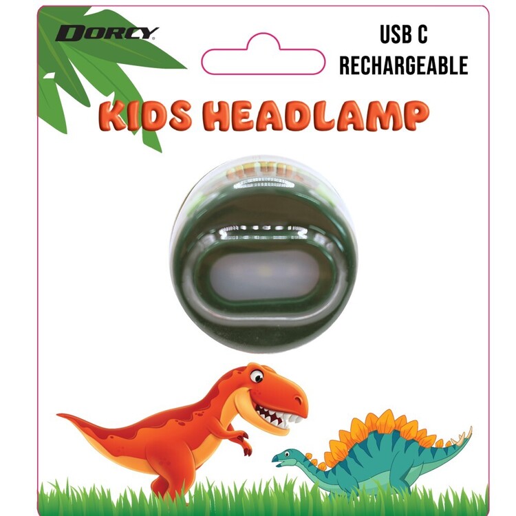 Dorcy Kids 40 Lumens Rechargeable Headlamp
