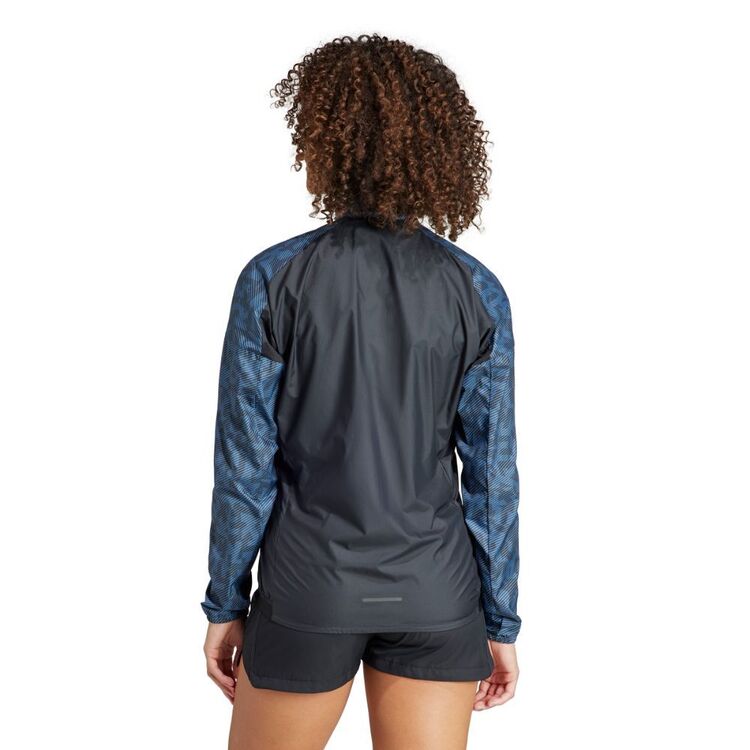 adidas Women's Trail Wind Jacket Wonder Steel/Black