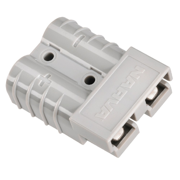 Narva Heavy Duty 50A Anderson Plug (2 Pack) Grey
