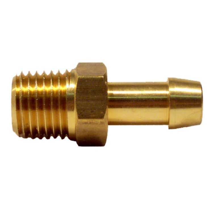 Waterline Hose Barb 1/4'' NPT Male x 5/16''