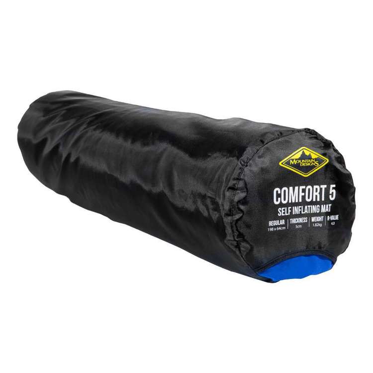 Mountain Designs Comfort 5 Mat Standard Blue Surf The Web