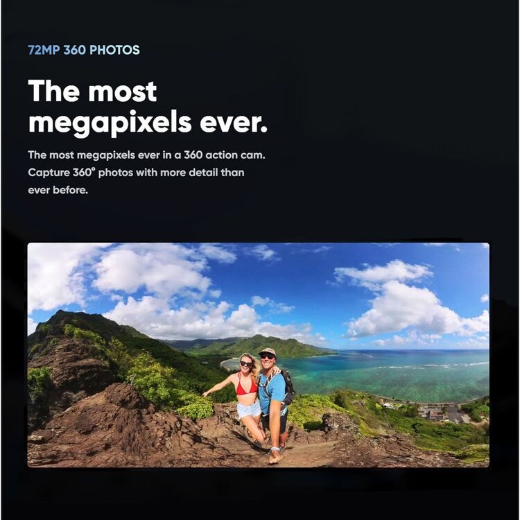 Insta360 ONE RS 1-Inch 360 Action Cam Black