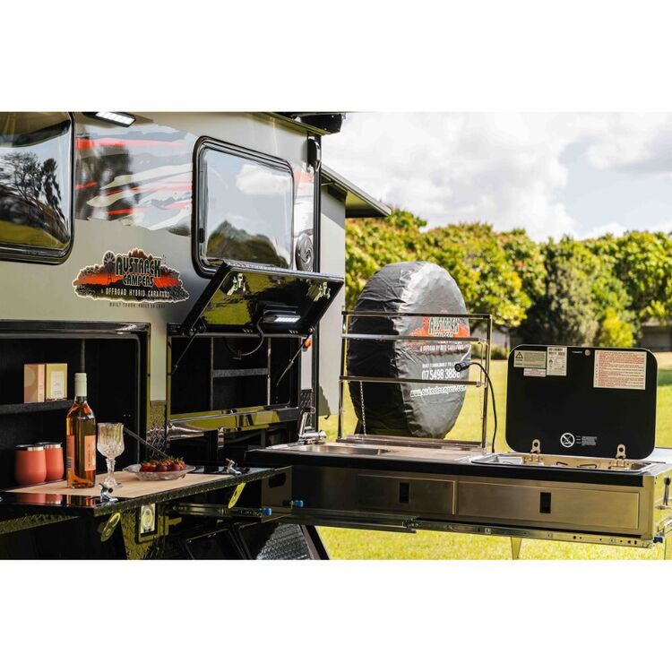 Austrack Tanami X15B Series 3 Hybrid Camper Grey