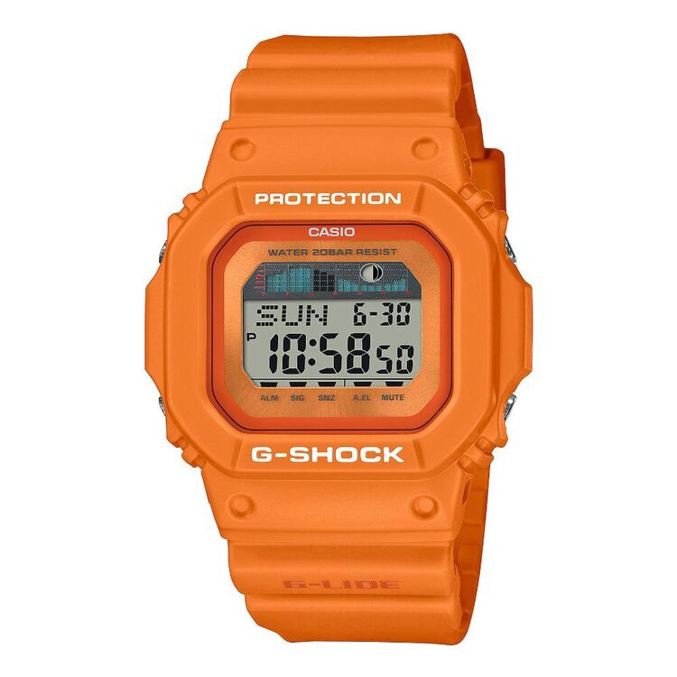 Casio G-Shock G-Lide GLX5600RT 4D Orange One Size Fits Most