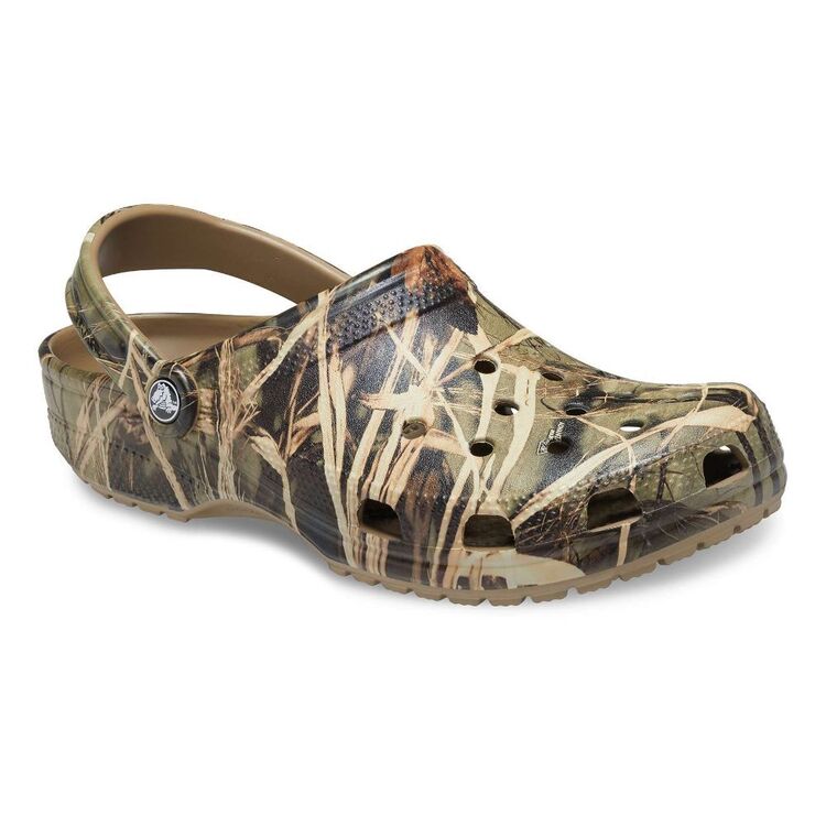 Crocs Men's Real Tree Classic Clogs Khaki