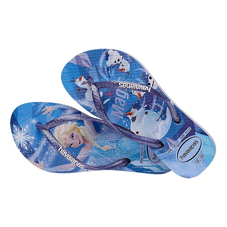 Havaianas Kids' Frozen Slim Thongs Quiet Lilac