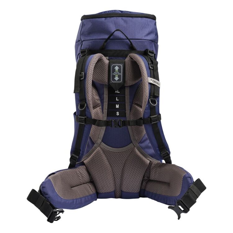 Denali 55L Trek Hike Pack Navy 55 L