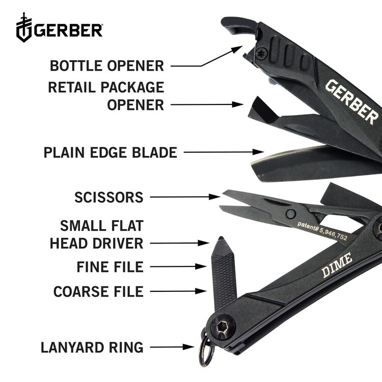 Gerber Dime Multi Tool Black