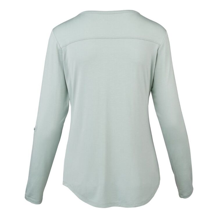 Gondwana Women's Warrie Henley Top Sage