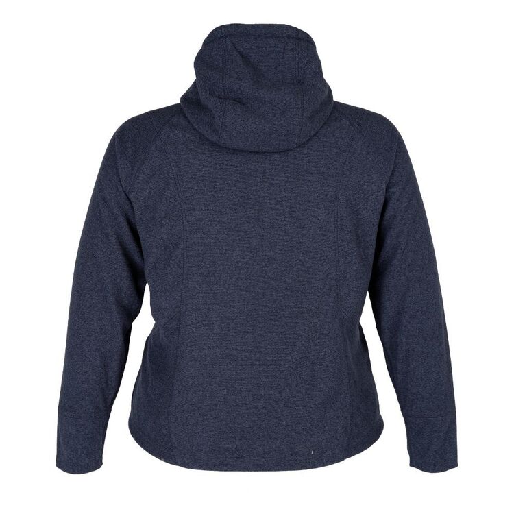 Gondwana Women's Plus Size Wamuran Lightweight Flece Navy