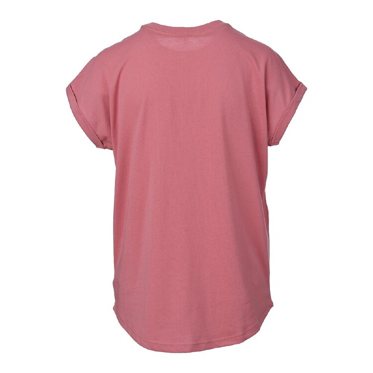 Trip In A Van Women's Short Sleeve Loose Fit Tee Rosette Sunset