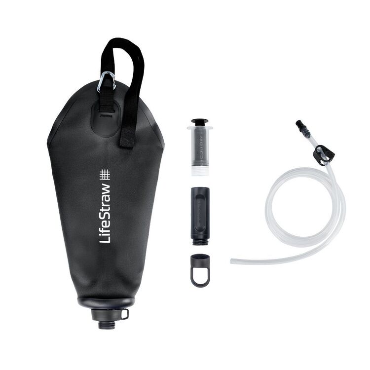 LifeStraw Peak Squeeze Bottle 1L Dark Grey 1 L