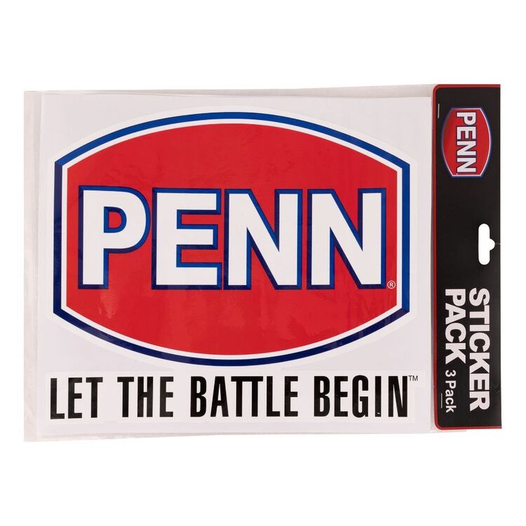 Penn Boat Sticker Pack Multicoloured