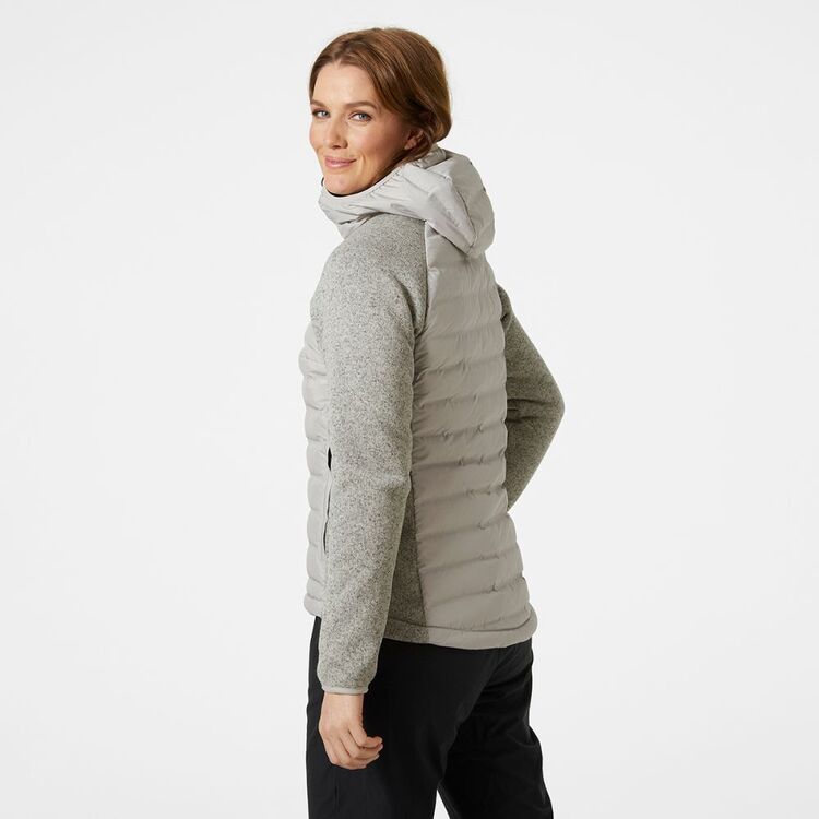 Helly Hansen Women's Arctic Ocean Hybrid Insulated Jacket Mellow Grey